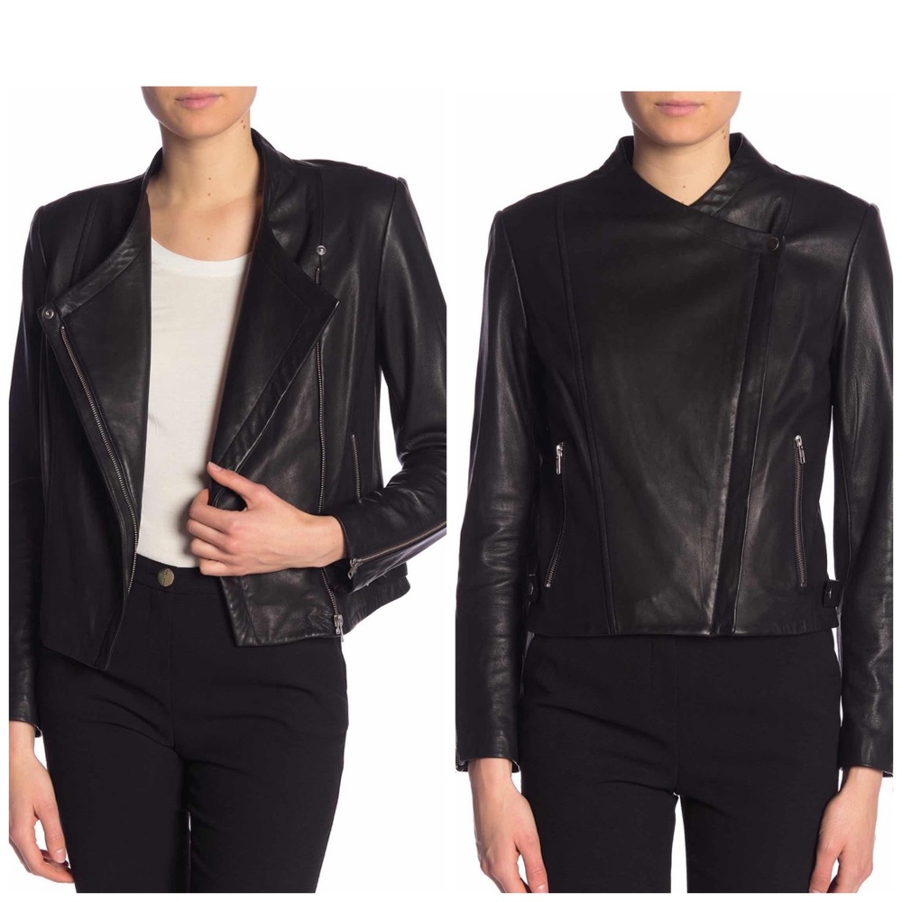 Theory Phelan Leather Jacket